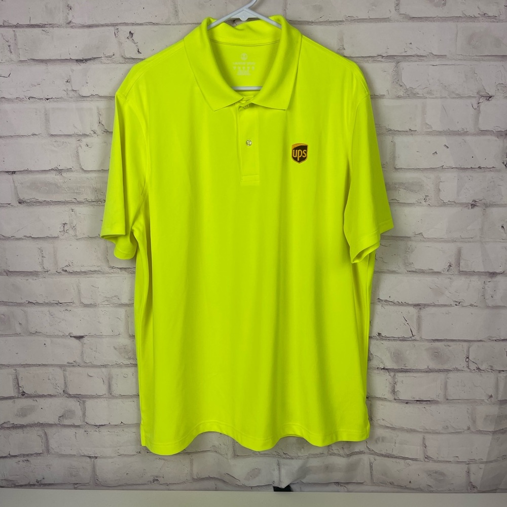 UPS United Parcel Service Lands End Polo Shirt Size XL